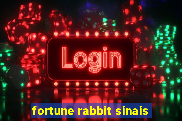 fortune rabbit sinais